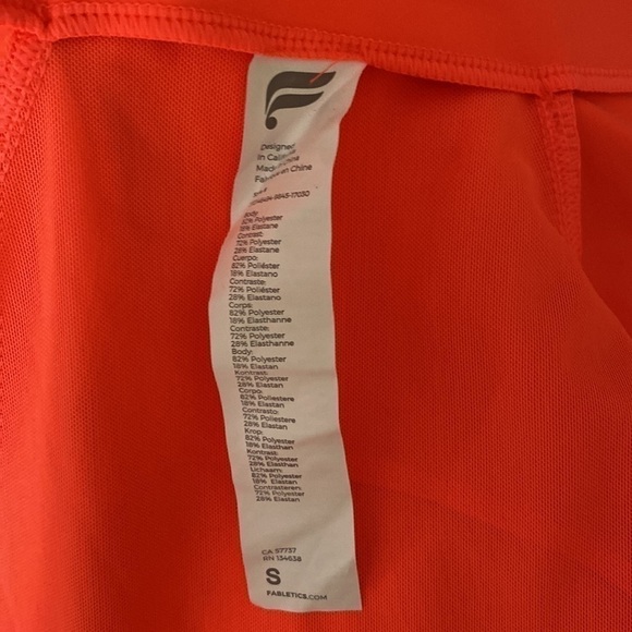 Fabletics neon full zip - Picture 8 of 9